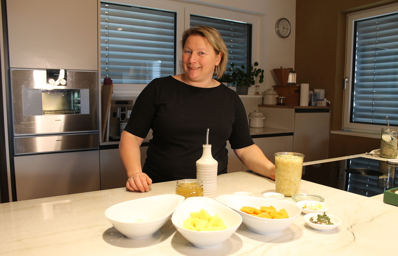 Ulli kocht für uns fleischlos und vegan.