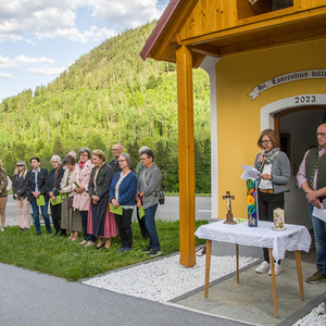Maiandacht bei der Laurentius Kapelle