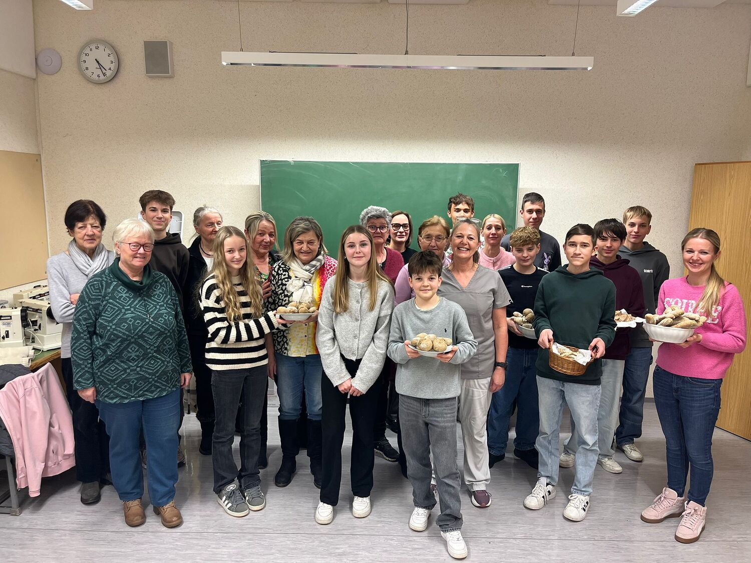 Brotbacken mit Comunity Nurse