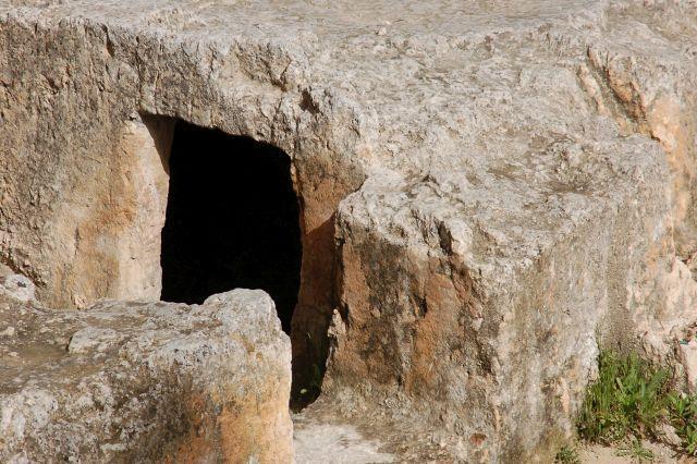 Grab im Steinbruch Ketef Hinnom (Jerusalem) / Wolfgang Zwickel