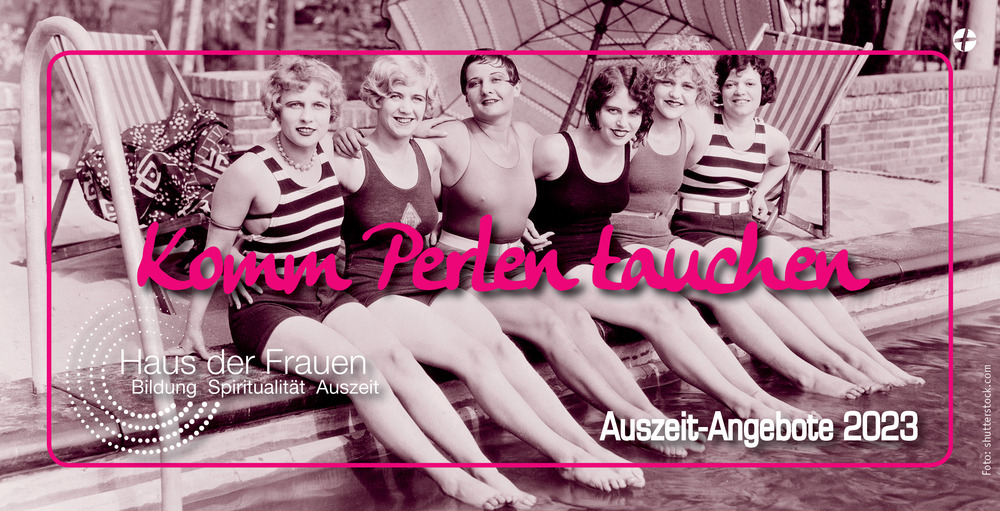 Komm Perlen tauchen ins Haus der Frauen und finde deine persönliche Auszeit-Perle!