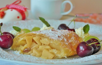 Mhm! Was gibt es Köstlicheres als einen steirischen Apfelstrudel?