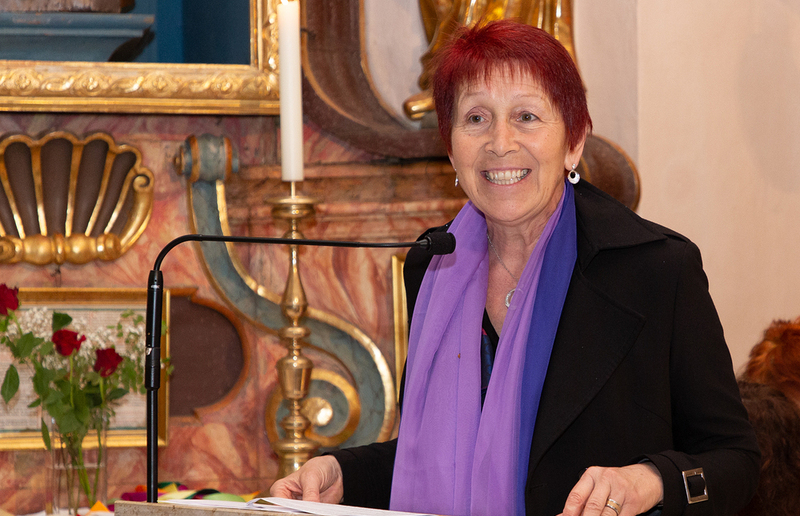 Anna Pfleger, Leiterin Haus der Frauen / Almuth Kunrath Am 15.12.2024 verabschieden wir Anna Pfleger in den Ruhestand.