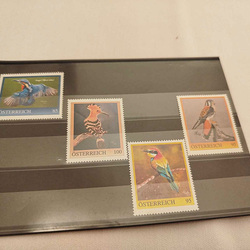 4 Bilder von Monika Pratter gibt es auch als Sonderbriefmarken