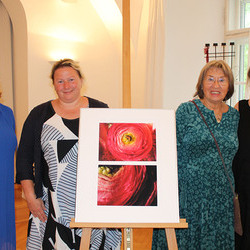 Unsere Leiterinnen, Sabine Gollmann & Ulrike Pacnik-Lueger, Künstlerin Waltraud Degen & Ehrenamtliche Gerlinde Witlatschil