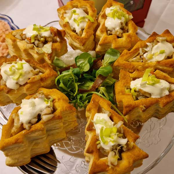 Liebevoll zubereitete Vorspeisen